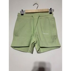 Alphalete Women Size S Light Green Essential Core Activewear Shorts AL21-1062